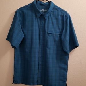 Eddie Bauer Men's SS Shirt, technical